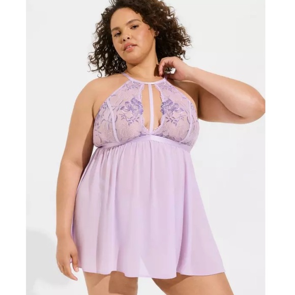 torrid Other - Torrid Lace High Neck Babydoll
